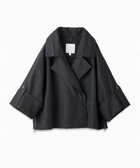 【フォルフォルモ/FORFORMO】のDeformation Wide Trench Coat デフォメーションワイドトレンチコート ブラック|ID: prp329100004642204 ipo3291000000033482799