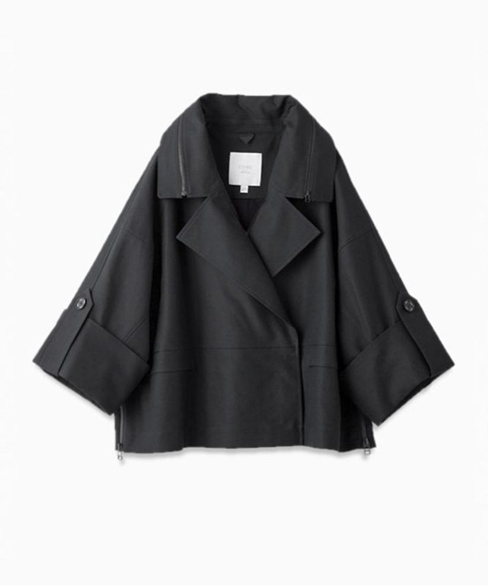【フォルフォルモ/FORFORMO】のDeformation Wide Trench Coat デフォメーションワイドトレンチコート インテリア・キッズ・メンズ・レディースファッション・服の通販 founy(ファニー) 　ファッション　Fashion　レディースファッション　Fashion for Women　アウター　Coat / Outerwear Collection　コート・ロングコート・ピーコート　Long Coats, Peacoats & More　レディースジャケット・軽アウター　Jackets　トレンチコート / 春秋の定番アウター　Trench Coats　ジャケット　Jacket, Outerwear　スリム　Slim, Slim Fit　定番　Standard, Basic Item　人気　Popular, Best Seller　フォルム　Silhouette, Form　A/W・秋冬　Autumn/Winter　S/S・春夏　SS, Spring/Summer, Warm Season　新作・新入荷　New Arrivals / New In　夏　Summer　ブラック|ID: prp329100004642204 ipo3291000000033482799