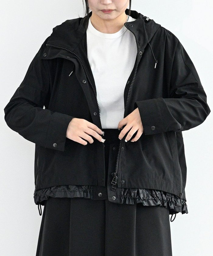 【フォルフォルモ/FORFORMO】の【洗える/シワになりにくい】Pacable Aline Blouson パッカブルAラインブルゾン インテリア・キッズ・メンズ・レディースファッション・服の通販 founy(ファニー) https://founy.com/ ファッション Fashion レディースファッション Fashion for Women アウター Coat / Outerwear Collection レディースジャケット・軽アウター Jackets ブルゾンジャケット・スポーティアウター Blouson Jackets 洗える Machine Washable ジャケット Jacket, Outerwear ストレッチ Stretch, Stretchy Fabric 定番 Standard, Basic Item 人気 Popular, Best Seller フェミニン Feminine, Girly フォルム Silhouette, Form フリル Frill, Ruffle ブルゾン Blouson, Bomber Jacket A/W・秋冬 Autumn/Winter S/S・春夏 SS, Spring/Summer, Warm Season 新作・新入荷 New Arrivals / New In 夏 Summer |ID: prp329100004642205 ipo3291000000033819590