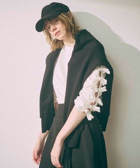 【フォルフォルモ/FORFORMO】の【洗える/接触冷感/UVカット】Ribbon Sleeve Tops リボンスリーブトップス 人気、トレンドファッション・服の通販 founy(ファニー) ファッション Fashion レディースファッション Fashion for Women トップス・カットソー Cut & Sew Tops シャツ・ブラウス・オフィスカジュアル Elegant Blouses & Button-Ups ロングTシャツ・Tシャツ Longline T-Shirts & Tees カットソー・ベーシックTシャツ Cut-and-Sewn Tops / Stretch Tees & Basics 洗える Machine Washable カットソー Cut and Sewn Top フォルム Silhouette, Form A/W・秋冬 Autumn/Winter S/S・春夏 SS, Spring/Summer, Warm Season 新作・新入荷 New Arrivals / New In 夏 Summer エレガント 上品 Elegant |ID:prp329100004642206