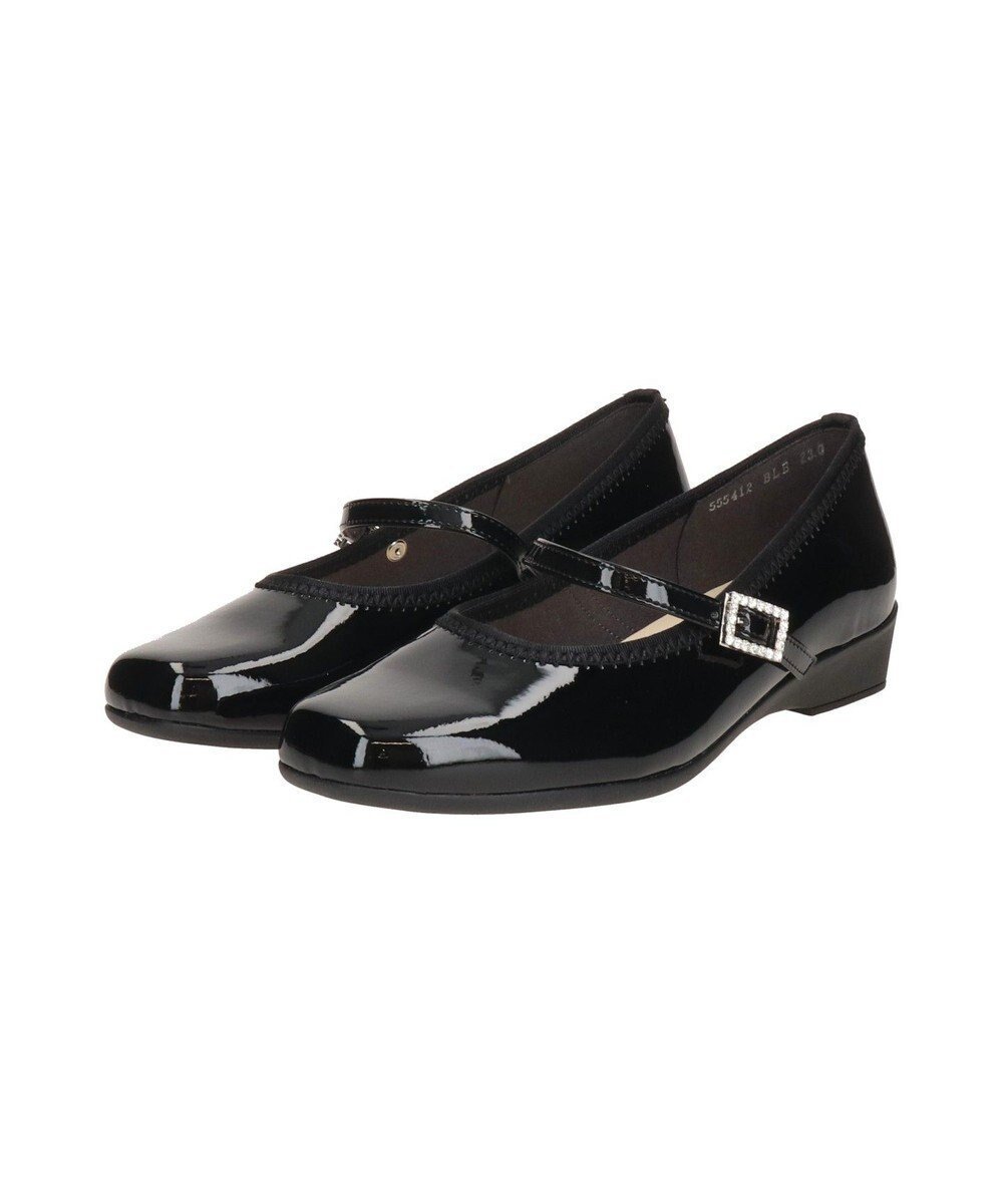 【ブリジット バーキン/Bridget Birkin】の【Bridget Birkin Walk】ビジューストラップコンフォートパンプス インテリア・キッズ・メンズ・レディースファッション・服の通販 founy(ファニー) 　ファッション　Fashion　レディースファッション　Fashion for Women　新作・新入荷　New Arrivals / New In　ビジュー　Bijou, Jewel-like Accent　フィット　Fit, Slim Fit　ラップ　Wrap, Wrap Design　抗菌　Antibacterial, Bacteria-Resistant　ブラックエナメル|ID: prp329100004642212 ipo3291000000033482837
