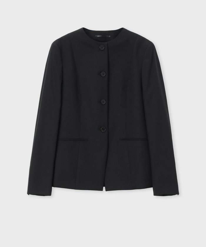 【ポール スミス/Paul Smith】のトラベル ノーカラー ジャケット インテリア・キッズ・メンズ・レディースファッション・服の通販 founy(ファニー) https://founy.com/ ファッション Fashion レディースファッション Fashion for Women アウター Coat / Outerwear Collection レディースジャケット・軽アウター Jackets ノーカラージャケット / シンプル上品コーデ Collarless Jackets シンプル Simple, Minimal ジャケット Jacket, Outerwear ストレッチ Stretch, Stretchy Fabric セットアップ Set-Up, Coordinated Outfit センター Center, Center Line トラベル Travel, Travel Gear リュクス Luxury, Elegant, High-End, Chic A/W・秋冬 Autumn/Winter S/S・春夏 SS, Spring/Summer, Warm Season 新作・新入荷 New Arrivals / New In おすすめ Recommended / Our Picks 夏 Summer 旅行 Travel エレガント 上品 Elegant ビジネス 仕事 通勤 Business / Work / Commuting |ID: prp329100004642220 ipo3291000000033482879