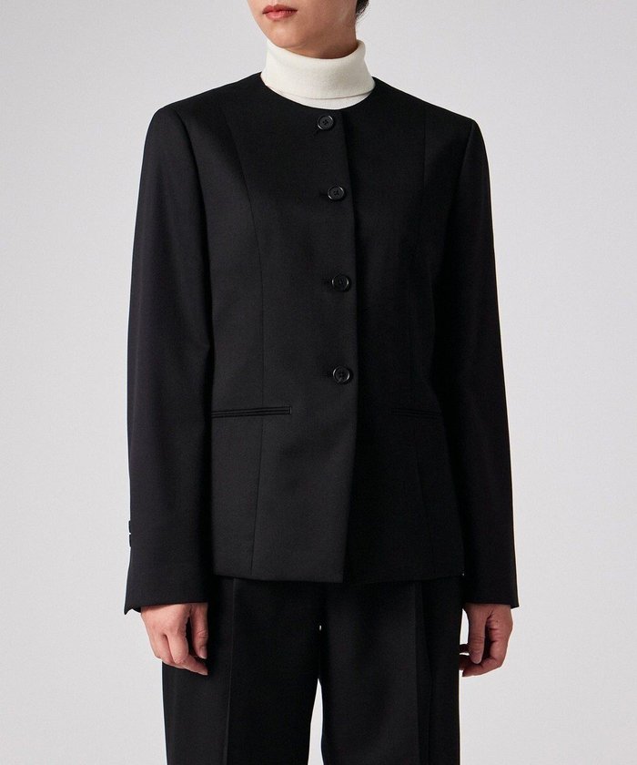 【ポール スミス/Paul Smith】のトラベル ノーカラー ジャケット インテリア・キッズ・メンズ・レディースファッション・服の通販 founy(ファニー) https://founy.com/ ファッション Fashion レディースファッション Fashion for Women アウター Coat / Outerwear Collection レディースジャケット・軽アウター Jackets ノーカラージャケット / シンプル上品コーデ Collarless Jackets シンプル Simple, Minimal ジャケット Jacket, Outerwear ストレッチ Stretch, Stretchy Fabric セットアップ Set-Up, Coordinated Outfit センター Center, Center Line トラベル Travel, Travel Gear リュクス Luxury, Elegant, High-End, Chic A/W・秋冬 Autumn/Winter S/S・春夏 SS, Spring/Summer, Warm Season おすすめ Recommended / Our Picks 夏 Summer 旅行 Travel エレガント 上品 Elegant ビジネス 仕事 通勤 Business / Work / Commuting |ID: prp329100004642220 ipo3291000000033623652
