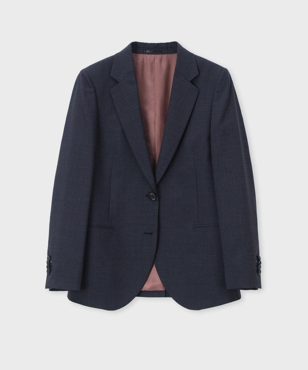 【ポール スミス/Paul Smith】のマイクロ ハウンドトゥース ジャケット インテリア・キッズ・メンズ・レディースファッション・服の通販 founy(ファニー) 　ファッション　Fashion　レディースファッション　Fashion for Women　アウター　Coat / Outerwear Collection　レディースジャケット・軽アウター　Jackets　テーラードジャケット / 通勤・きれいめスタイル　Tailored Jackets & Blazers　新作・新入荷　New Arrivals / New In　おすすめ　Recommended / Our Picks　エレガント 上品　Elegant　ジャケット　Jacket, Outerwear　セットアップ　Set-Up, Coordinated Outfit　ハウンドトゥース　Houndstooth, Dogtooth Check　フェミニン　Feminine, Girly　夏　Summer　S/S・春夏　SS, Spring/Summer, Warm Season　A/W・秋冬　Autumn/Winter　ネイビー|ID: prp329100004642222 ipo3291000000033482889