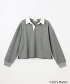 【エニー/ANY】の【Barbie(TM)】ラガーシャツ 人気、トレンドファッション・服の通販 founy(ファニー) ファッション Fashion レディースファッション Fashion for Women トップス・カットソー Cut & Sew Tops シャツ・ブラウス・オフィスカジュアル Elegant Blouses & Button-Ups ロングTシャツ・Tシャツ Longline T-Shirts & Tees カットソー・ベーシックTシャツ Cut-and-Sewn Tops / Stretch Tees & Basics 春 Spring カットソー Cut and Sewn Top カリフォルニア California, Cali Style キャップ Cap, Baseball Cap クロップド Cropped, Short Length スキッパー Skipper, Open Collar スマホ Smartphone, Mobile Device デニム Denim, Jeans Material トレンド Trend, Trending Now 人気 Popular, Best Seller 長袖 Long Sleeve, Full Sleeve フィット Fit, Slim Fit フリル Frill, Ruffle リボン Ribbon, Bow S/S・春夏 SS, Spring/Summer, Warm Season 再入荷 Restock / Back in Stock プチプライス・低価格 Affordable / Budget Price おすすめ Recommended / Our Picks 夏 Summer thumbnail チャコール|ID: prp329100004642253 ipo3291000000033483237