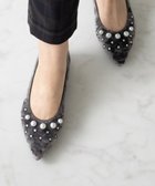 【ブリジット バーキン/Bridget Birkin】の【Bridget Birkin】パールストーンベロアパンプス 人気、トレンドファッション・服の通販 founy(ファニー) ファッション Fashion レディースファッション Fashion for Women おすすめ Recommended / Our Picks ストーン Stone, Gem-Like パール Pearl, Pearl Accent ベロア Velour, Soft Velvet エレガント 上品 Elegant 抗菌 Antibacterial, Bacteria-Resistant thumbnail グレー雑材|ID: prp329100004642256 ipo3291000000033952086