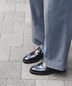 【ボントレ/BONTRE】の【LucaGrossi/ルカグロッシ】厚底幾何学ビットローファー/K072M TAL-UA ブラック|ID: prp329100004642276 ipo3291000000033483355