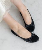 【ブリジット バーキン/Bridget Birkin】の【Bridget Birkin】ラウンドデイリーバレエシューズ 人気、トレンドファッション・服の通販 founy(ファニー) ファッション Fashion レディースファッション Fashion for Women インソール Shoe Insole シューズ Shoes, Footwear バレエ Ballet, Ballet Style フィット Fit, Slim Fit リボン Ribbon, Bow 抗菌 Antibacterial, Bacteria-Resistant thumbnail ブラック雑材|ID: prp329100004642278 ipo3291000000033952087