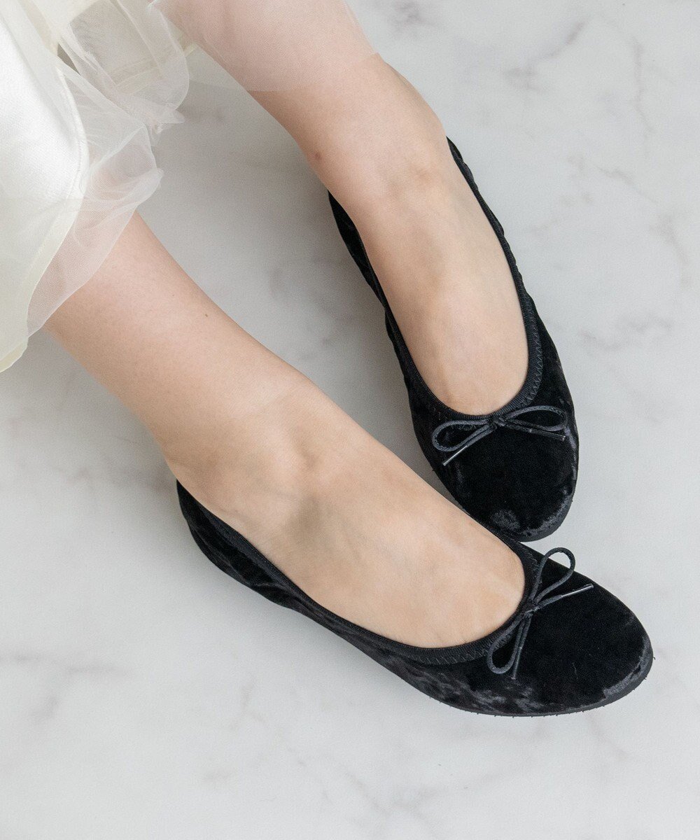 【ブリジット バーキン/Bridget Birkin】の【Bridget Birkin】ラウンドデイリーバレエシューズ インテリア・キッズ・メンズ・レディースファッション・服の通販 founy(ファニー) ファッション Fashion レディースファッション Fashion for Women インソール Shoe Insole シューズ Shoes, Footwear バレエ Ballet, Ballet Style フィット Fit, Slim Fit リボン Ribbon, Bow 抗菌 Antibacterial, Bacteria-Resistant ブラック雑材|ID: prp329100004642278 ipo3291000000033952087