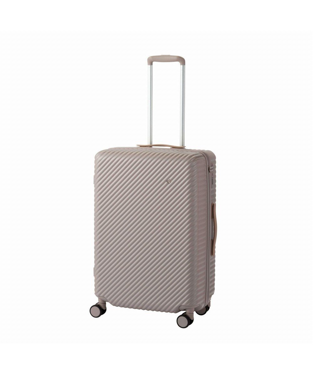 【エースバッグズアンドラゲッジ/ACE BAGS & LUGGAGE】のHaNT ココント スーツケース 58L 05514 ハント インテリア・キッズ・メンズ・レディースファッション・服の通販 founy(ファニー) 　ファッション　Fashion　レディースファッション　Fashion for Women　スーツ　Business Suits & Workwear　シルバー　Silver, Metallic Silver　スタンダード　Standard, Basic　プリント　Print, Printed Pattern　ポケット　Pocket, Pocket Detail　メタル　Metal, Metal Parts　メッシュ　Mesh, Net Fabric　リュック　Backpack, Rucksack　再入荷　Restock / Back in Stock　おすすめ　Recommended / Our Picks　旅行　Travel　スーツケース キャリーケース　Suitcase / Carry Case　フォグ・モーブ|ID: prp329100004642598 ipo3291000000033487339