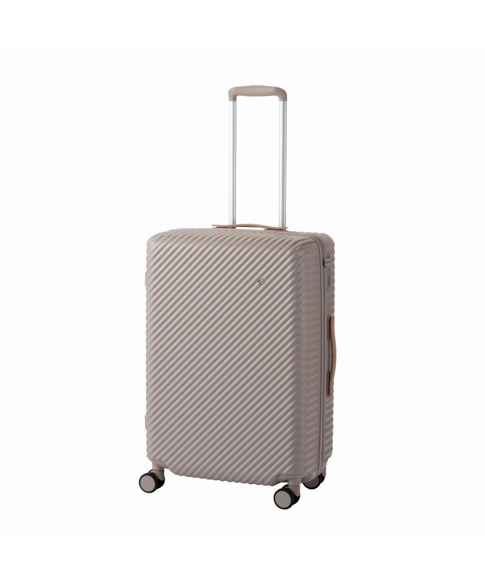 【エースバッグズアンドラゲッジ/ACE BAGS & LUGGAGE】のHaNT ココント スーツケース 58L 05514 ハント インテリア・キッズ・メンズ・レディースファッション・服の通販 founy(ファニー) 　ファッション　Fashion　レディースファッション　Fashion for Women　スーツ　Business Suits & Workwear　シルバー　Silver, Metallic Silver　スタンダード　Standard, Basic　プリント　Print, Printed Pattern　ポケット　Pocket, Pocket Detail　メタル　Metal, Metal Parts　メッシュ　Mesh, Net Fabric　リュック　Backpack, Rucksack　再入荷　Restock / Back in Stock　おすすめ　Recommended / Our Picks　旅行　Travel　スーツケース キャリーケース　Suitcase / Carry Case　フォグ・モーブ|ID: prp329100004642598 ipo3291000000033616398