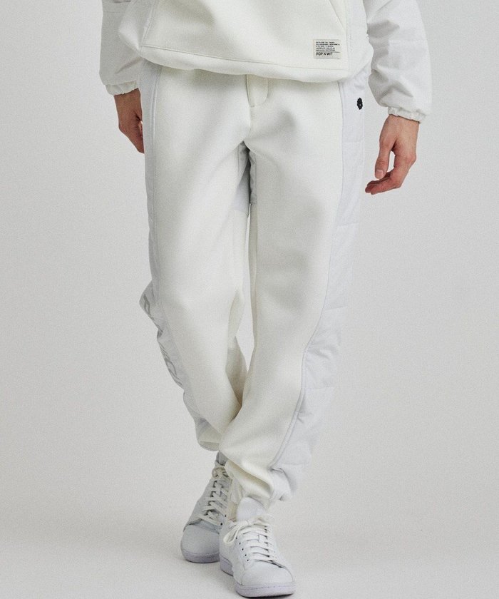 【ピーダブリュサーキュラス/PW CIRCULUS / MEN】の【MEN】中綿コンビパンツ インテリア・キッズ・メンズ・レディースファッション・服の通販 founy(ファニー) https://founy.com/ ファッション Fashion メンズファッション Fashion for Men ボトムス Bottoms 2024年 2024 2024-2025秋冬・A/W Autumn/Winter 2024–25 AW24–25 コンビ Combo, Combination Style ストレッチ Stretch, Stretchy Fabric センター Center, Center Line 冬 Winter / This Winter A/W・秋冬 Autumn/Winter 防寒 Cold Protection, Winter-Ready |ID: prp329100004642601 ipo3291000000033487382