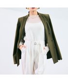 【ベイジ,/BEIGE,】の【洗える】ALAINA / ダブルジャケット Khaki|ID: prp329100004642605 ipo3291000000033487473