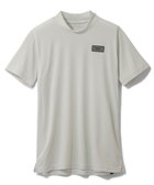 【ゼロハリバートン/ZERO HALLIBURTON】のメランジ ボーダー モックネックTシャツ 82835 W4S4a レディースゴルフ シルバーグレー杢|ID: prp329100004642633 ipo3291000000033488452