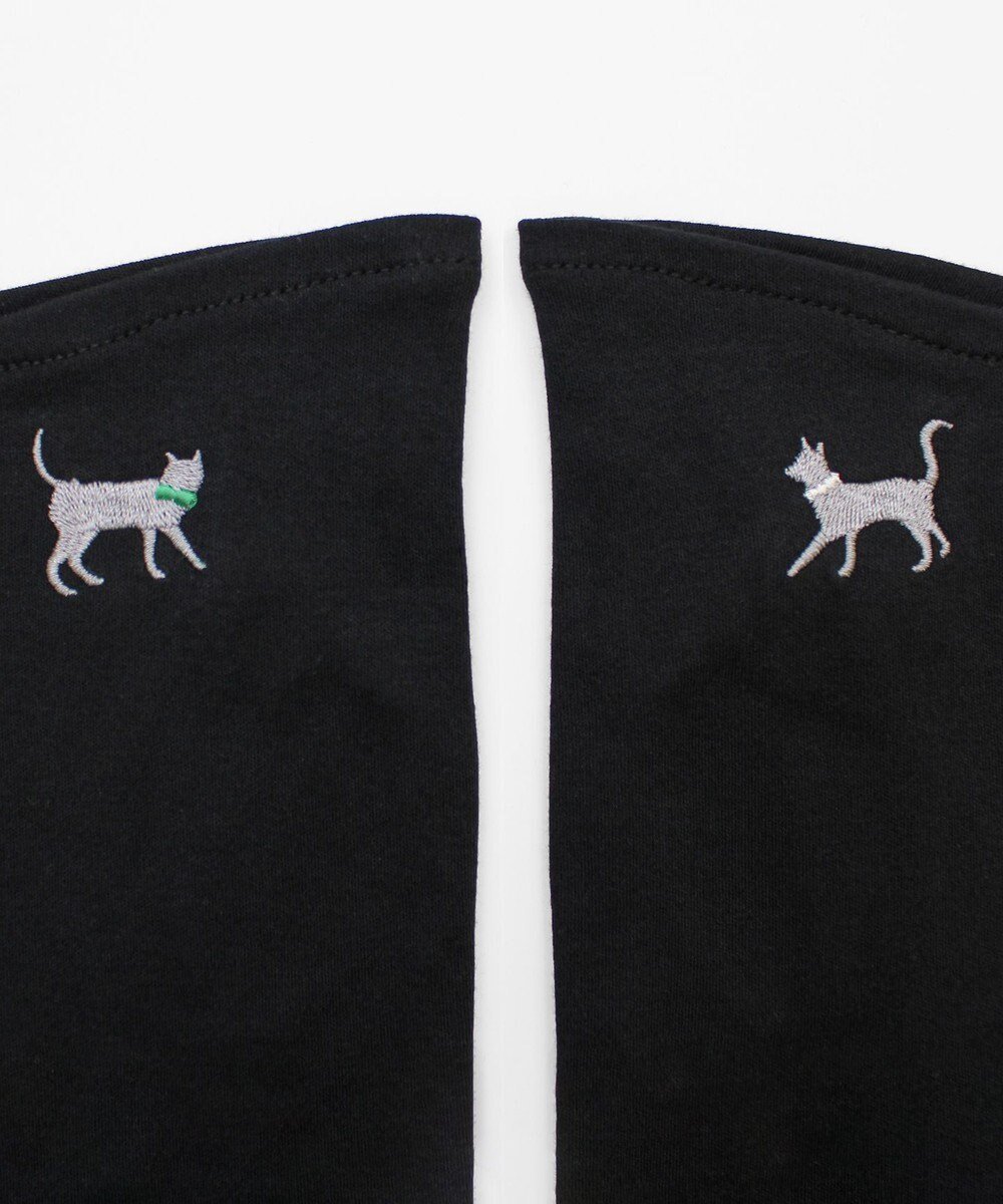 【オルクベット/ORuKuBET】の【WOMEN】 おさんぽねこ刺繍UVグローブ / UVカット / 猫グッズ インテリア・キッズ・メンズ・レディースファッション・服の通販 founy(ファニー) 　ファッション　Fashion　レディースファッション　Fashion for Women　手袋　Gloves & Mittens　アウトドア　Outdoor Clothing　シリコン　Silicone, Silicone Material　夏　Summer　旅行　Travel　春　Spring　S/S・春夏　SS, Spring/Summer, Warm Season　猫　Cat, Kitty　グレー|ID: prp329100004642920 ipo3291000000033492001