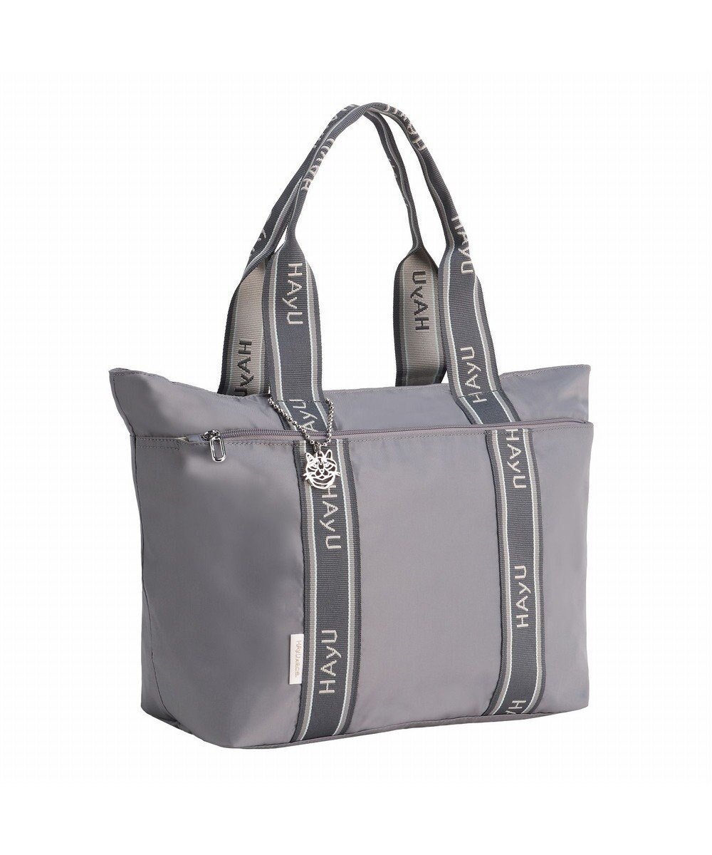 【エースバッグズアンドラゲッジ/ACE BAGS & LUGGAGE】の【雑誌掲載】 HAyU × ace. フォールディング 折り畳みトートバッグ 猫柄 22L 17861 インテリア・キッズ・メンズ・レディースファッション・服の通販 founy(ファニー) 　雑誌掲載アイテム　Magazine Picks & Fashion Features　ファッション雑誌　Fashion Magazines　Liniere　リンネル　ファッション　Fashion　レディースファッション　Fashion for Women　バッグ　Bags　コラボ　Collaboration, Collab　10月号　October Issue　シンプル　Simple, Minimal　セットアップ　Set-Up, Coordinated Outfit　雑誌　Magazine, Fashion Magazine　トラベル　Travel, Travel Gear　ネコ　Cat, Feline Motif　猫　Cat, Kitty　フロント　Front, Front Design　ポケット　Pocket, Pocket Detail　ポーチ　Pouch, Small Case　メッシュ　Mesh, Net Fabric　無地　Plain, Solid Color　リュック　Backpack, Rucksack　ワイヤー　Wire, Wired Bra　ワンポイント　One Point, Statement Accent　再入荷　Restock / Back in Stock　旅行　Travel　スーツケース キャリーケース　Suitcase / Carry Case　ギフト プレゼント　Gift / Present　グレー|ID: prp329100004642965 ipo3291000000033492511