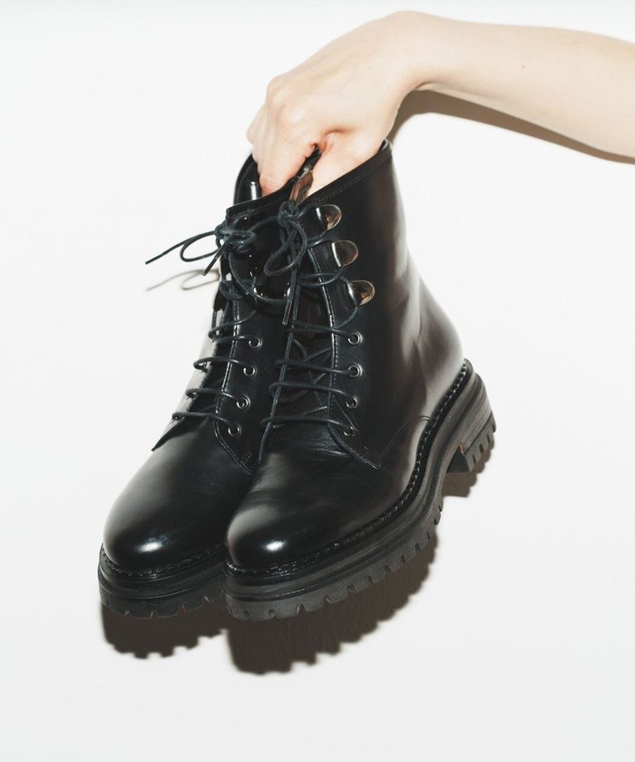 【ボントレ/BONTRE】の【LucaGrossi/ルカグロッシ】厚底レースアップブーツ/F046T-UA インテリア・キッズ・メンズ・レディースファッション・服の通販 founy(ファニー) https://founy.com/ ファッション Fashion レディースファッション Fashion for Women イタリア Italy 厚底 Platform Shoes フィット Fit, Slim Fit レース Lace, Lace Fabric A/W・秋冬 Autumn/Winter 新作・新入荷 New Arrivals / New In エレガント 上品 Elegant |ID: prp329100004643004 ipo3291000000033492910