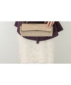 【インター ショシュール/INTER-CHAUSSURES】の【LORISTELLA】レザーコンビワイドフラップバッグ グレーコンビ|ID: prp329100004643010 ipo3291000000034428148