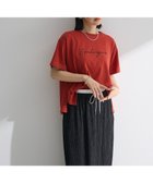 【グリーンパークス/Green Parks】のフロッキー筆記体ロゴボックスTシャツ Orange|ID: prp329100004643029 ipo3291000000033493063