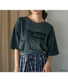 【アースミュージックアンドエコロジー/earth music&ecology】のPluto/プリントビッグTEE Charcoal Gray|ID: prp329100004643038 ipo3291000000033493143