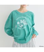 【アースミュージックアンドエコロジー/earth music&ecology】のPluto/レトロアートロンTEE Green|ID: prp329100004643040 ipo3291000000033493155