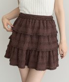 【アースミュージックアンドエコロジー/earth music&ecology】の【2WAY】フリフリミニスカート 人気、トレンドファッション・服の通販 founy(ファニー) ファッション Fashion レディースファッション Fashion for Women スカート Skirts ミニスカート Mini Skirts カットソー Cut and Sewn Top ティアード Tiered, Tiered Style ビスチェ Bustier, Corset Top フェミニン Feminine, Girly フリル Frill, Ruffle ポケット Pocket, Pocket Detail ミニスカート Mini Skirt, Short Skirt レース Lace, Lace Fabric A/W・秋冬 Autumn/Winter thumbnail Brown|ID: prp329100004643044 ipo3291000000033493181