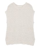 【グリーンパークス/Green Parks】の・swing by チュールヤーンワイドプルオーバー Ivory|ID: prp329100004643048 ipo3291000000033493221
