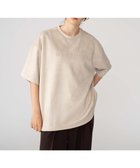 【ウィゴー/WEGO】の【ユニセックス着用ITEM/MLサイズ展開】フェイクスウェードエンボスロゴT(SS) ホワイトアイボリー|ID: prp329100004643089 ipo3291000000033493514