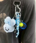 【ウィゴー/WEGO】のリボンウサギセットキーホルダー サックス|ID: prp329100004643102 ipo3291000000033493582