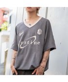 【ウィゴー/WEGO】の【ユニセックス着用ITEM/MLサイズ展開】フェイクスウェードゲームT(SS) ブラック中濃色|ID: prp329100004643105 ipo3291000000033493604