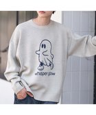 【ウィゴー/WEGO】の【ユニセックス着用ITEM/SMLサイズ展開】ジャガードグラフィックプルオーバー ホワイトその他|ID: prp329100004643118 ipo3291000000033493677