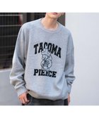【ウィゴー/WEGO】の【ユニセックス着用ITEM/SMLサイズ展開】ジャガードグラフィックプルオーバー グレー|ID: prp329100004643118 ipo3291000000033710378