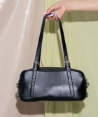 【ウィゴー/WEGO】のサイドベルトボストンバッグ ブラック|ID: prp329100004643126 ipo3291000000033493756