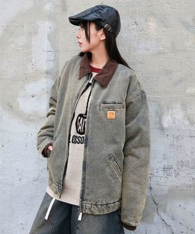 【ウィゴー/WEGO】の【ユニセックス着用ITEM/MLサイズ展開】ワーカーズキルティングZIPジャケット 人気、トレンドファッション・服の通販 founy(ファニー) ファッション Fashion レディースファッション Fashion for Women アウター Coat / Outerwear Collection レディースジャケット・軽アウター Jackets ブルゾンジャケット・スポーティアウター Blouson Jackets インナー Innerwear 厚底 Platform Shoes 秋 Autumn カーゴパンツ Cargo Pants, Utility Pants キルティング Quilted, Quilting コーデュロイ Corduroy, Cord Fabric 今季 This Season, Current Season シンプル Simple, Minimal ジャケット Jacket, Outerwear スウェット / スエット Sweatshirt, Sweatwear スニーカー Sneakers, Trainers スマホ Smartphone, Mobile Device デニム Denim, Jeans Material バランス Balance, Style Balance ブルゾン Blouson, Bomber Jacket ポケット Pocket, Pocket Detail ミックス Mix, Mixed Style メンズ Men's, Menswear ワイド Wide, Wide Fit ワンポイント One Point, Statement Accent ワーク Workwear, Utility Style 冬 Winter / This Winter A/W・秋冬 Autumn/Winter おすすめ Recommended / Our Picks |ID:prp329100004643137