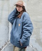 【ウィゴー/WEGO】の【ユニセックス着用ITEM/MLサイズ展開】ワーカーズキルティングZIPジャケット ネイビー|ID: prp329100004643137 ipo3291000000033493839