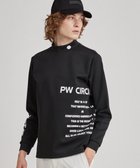 【ピーダブリュサーキュラス/PW CIRCULUS / MEN】の【ストレッチ / 快適 / 一枚でサマになる】【MEN】NEW ロゴモック T ブラック系|ID: prp329100004643638 ipo3291000000033498787