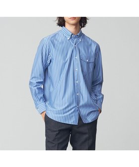 【ジェイ プレス/J.PRESS / MEN】のパッチフラップ マルチストライプシャツ/B.D. 人気、トレンドファッション・服の通販 founy(ファニー) ファッション Fashion メンズファッション Fashion for Men トップス・カットソー Cut & Sew Tops メンズシャツ Shirts ストレッチ Stretch, Stretchy Fabric ドレス Dress, One-Piece バランス Balance, Style Balance パッチ Patch, Appliqué フィット Fit, Slim Fit フラップ Flap, Flap Pocket ブルゾン Blouson, Bomber Jacket ベーシック Basic, Essential ポケット Pocket, Pocket Detail メンズ Men's, Menswear リラックス Relax, Relaxed Fit A/W・秋冬 Autumn/Winter |ID:prp329100004643639
