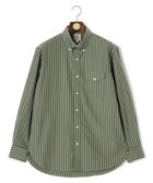 【ジェイ プレス/J.PRESS / MEN】のパッチフラップ マルチストライプシャツ/B.D. 人気、トレンドファッション・服の通販 founy(ファニー) ファッション Fashion メンズファッション Fashion for Men トップス・カットソー Cut & Sew Tops メンズシャツ Shirts ストレッチ Stretch, Stretchy Fabric ドレス Dress, One-Piece バランス Balance, Style Balance パッチ Patch, Appliqué フィット Fit, Slim Fit フラップ Flap, Flap Pocket ブルゾン Blouson, Bomber Jacket ベーシック Basic, Essential ポケット Pocket, Pocket Detail メンズ Men's, Menswear リラックス Relax, Relaxed Fit A/W・秋冬 Autumn/Winter thumbnail グリーン系1|ID: prp329100004643639 ipo3291000000033498794