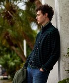 【ジョセフ アブード/JOSEPH ABBOUD / MEN】の【洗える】フランドルリネンボーダーカーディガン グリーン系2|ID: prp329100004643642 ipo3291000000033498893