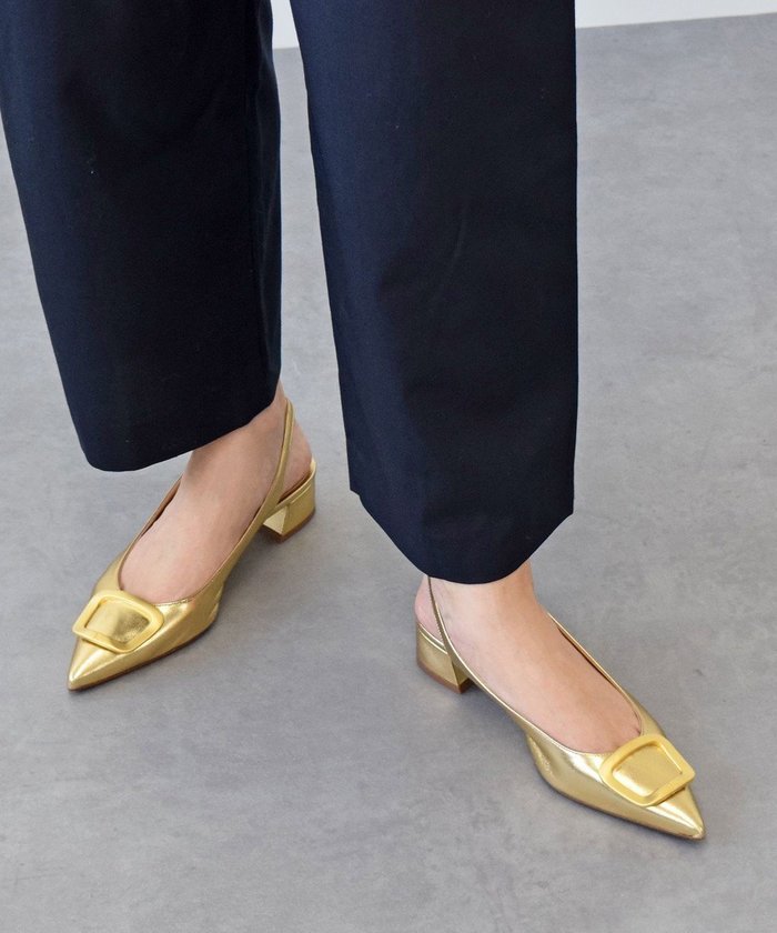 【インター ショシュール/INTER-CHAUSSURES】の【FABIO RUSCONI】ポインテッドトウバックルバックバンド インテリア・キッズ・メンズ・レディースファッション・服の通販 founy(ファニー) https://founy.com/ ファッション Fashion レディースファッション Fashion for Women バッグ Bags イタリア Italy コレクション Collection, Seasonal Line シューズ Shoes, Footwear シンプル Simple, Minimal トレンド Trend, Trending Now |ID: prp329100004643661 ipo3291000000033499308