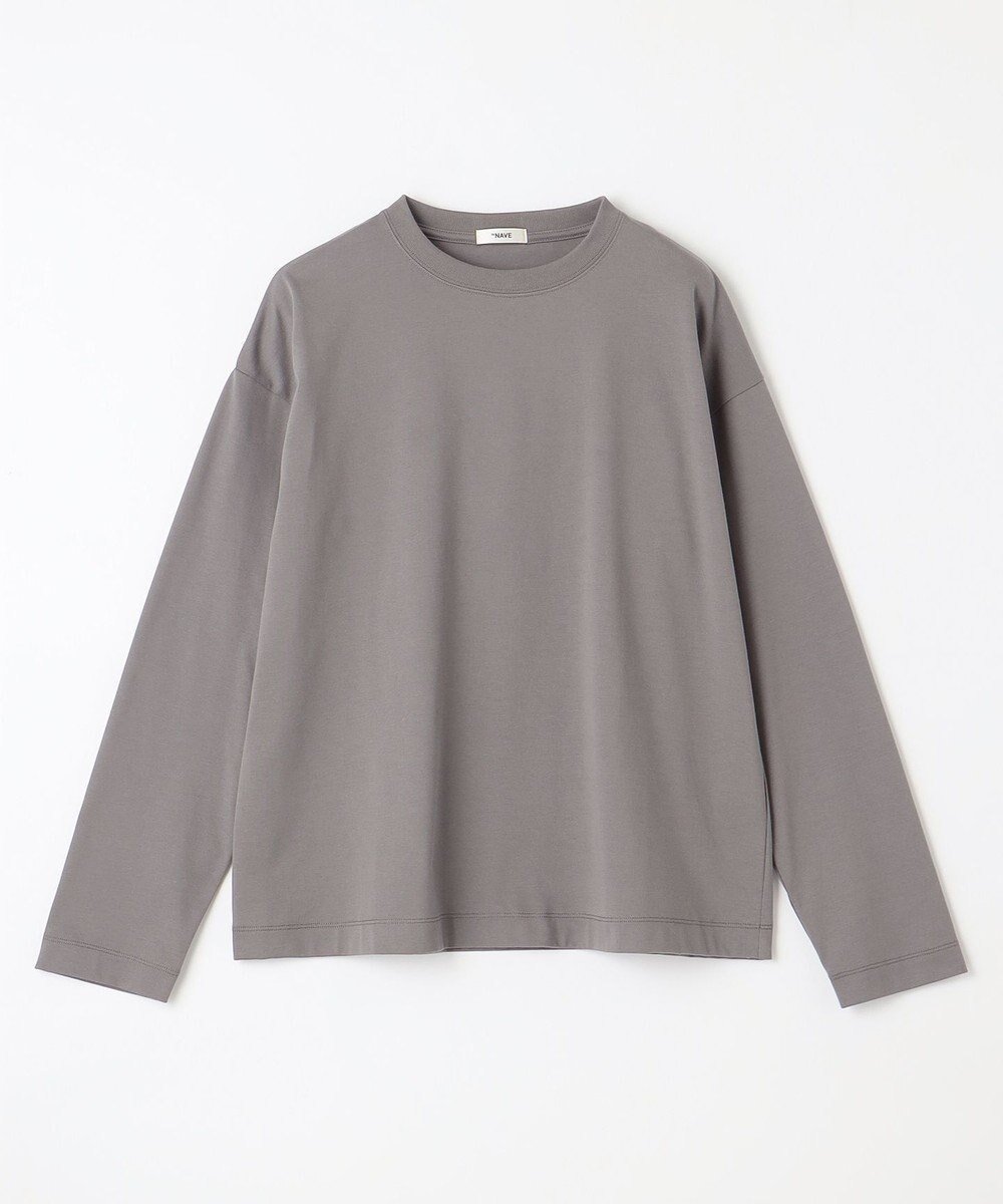 【ネイヴ/NAVE】の【ReNAVE】ファンクションT ロングスリーブTシャツ インテリア・キッズ・メンズ・レディースファッション・服の通販 founy(ファニー) 　雑誌掲載アイテム　Magazine Picks & Fashion Features　ファッション雑誌　Fashion Magazines　リー　LEE　オッジ　Oggi　ファッション　Fashion　レディースファッション　Fashion for Women　トップス・カットソー　Cut & Sew Tops　シャツ・ブラウス・オフィスカジュアル　Elegant Blouses & Button-Ups　ロングTシャツ・Tシャツ　Longline T-Shirts & Tees　カットソー・ベーシックTシャツ　Cut-and-Sewn Tops / Stretch Tees & Basics　1月号　January Issue　2月号　February Issue, Feb. Edition　カットソー　Cut and Sewn Top　スリーブ　Sleeve, Long Sleeve / Short Sleeve　ロング　Long, Long-Length　エレガント 上品　Elegant　A/W・秋冬　Autumn/Winter　雑誌　Magazine, Fashion Magazine　グレー系|ID: prp329100004643681 ipo3291000000033500170