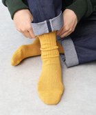 【ホワイトメイルズ/WHITE MAILS】のPAPER WIDE RIB CREW SOCKS ソックス イエロー|ID: prp329100004643826 ipo3291000000033503019