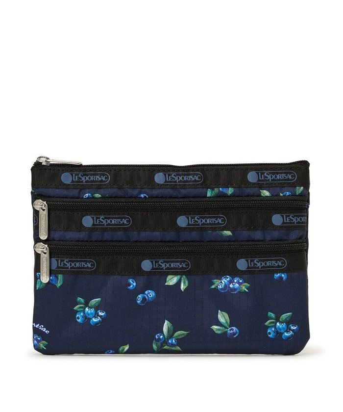 【レスポートサック/LeSportsac】の3ZIP COSMETIC/ベリーベリー インテリア・キッズ・メンズ・レディースファッション・服の通販 founy(ファニー) https://founy.com/ ファッション Fashion レディースファッション Fashion for Women ミニ財布・二つ折り財布 Wallets & Card Cases ポーチ&ミニバッグ Pouches & Mini Bags 新作・新入荷 New Arrivals / New In スリム Slim, Slim Fit フラット Flat, Flat Shoes プリント Print, Printed Pattern ポケット Pocket, Pocket Detail ポーチ Pouch, Small Case 旅行 Travel 財布 Wallet, Purse |ID: prp329100004643834 ipo3291000000033503272