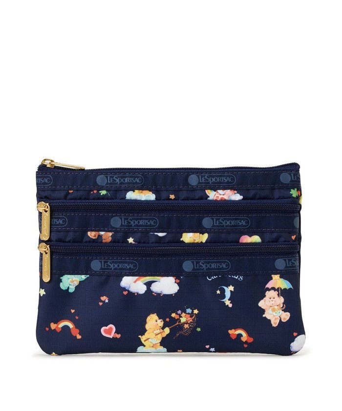 【レスポートサック/LeSportsac】の3ZIP COSMETIC/ケアベアドリームズネイビー インテリア・キッズ・メンズ・レディースファッション・服の通販 founy(ファニー) https://founy.com/ ファッション Fashion レディースファッション Fashion for Women ミニ財布・二つ折り財布 Wallets & Card Cases ポーチ&ミニバッグ Pouches & Mini Bags カラフル Colorful Design キャラクター Character, Licensed Characters スリム Slim, Slim Fit 財布 Wallet, Purse 人気 Popular, Best Seller フラット Flat, Flat Shoes ポケット Pocket, Pocket Detail ポーチ Pouch, Small Case 新作・新入荷 New Arrivals / New In 旅行 Travel |ID: prp329100004643835 ipo3291000000033503278