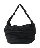 【グリーンパークス/Green Parks】の・QUON ワイドプリーツショルダーバッグ 人気、トレンドファッション・服の通販 founy(ファニー) ファッション Fashion レディースファッション Fashion for Women バッグ Bags トレンド Trend, Trending Now フォルム Silhouette, Form プリーツ Pleats, Pleated ワイド Wide, Wide Fit 軽量 Lightweight, Ultra Light thumbnail Black|ID: prp329100004643843 ipo3291000000033503340