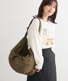 【グリーンパークス/Green Parks】の・QUON ワイドプリーツショルダーバッグ 人気、トレンドファッション・服の通販 founy(ファニー) ファッション Fashion レディースファッション Fashion for Women バッグ Bags トレンド Trend, Trending Now フォルム Silhouette, Form プリーツ Pleats, Pleated ワイド Wide, Wide Fit 軽量 Lightweight, Ultra Light thumbnail Khaki|ID: prp329100004643843 ipo3291000000034010417