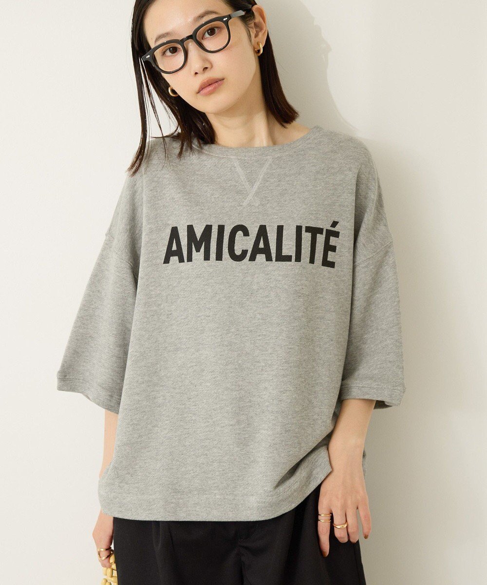 【アメリカンホリック/AMERICAN HOLIC】のアソートロゴルーズドルマンプルオーバー インテリア・キッズ・メンズ・レディースファッション・服の通販 founy(ファニー) 　ファッション　Fashion　レディースファッション　Fashion for Women　トップス・カットソー　Cut & Sew Tops　レディースパーカー・カジュアルフーディー　Casual Hoodies & Sweatshirts　カジュアルプルオーバー・ニットトップス　Pullovers & Knit Tops / Casual Pullovers　スウェット・クルーネックトップス　Sweatshirts & Crewnecks / Relaxed Fit Sweat Tops　クラシカル　Classical, Vintage-Inspired　シアー　Sheer, See-Through　スウェット / スエット　Sweatshirt, Sweatwear　プリント　Print, Printed Pattern　ボトム　Bottoms, Lower Wear　ポケット　Pocket, Pocket Detail　ラバー　Rubber, Rubber Sole　ワイド　Wide, Wide Fit　夏　Summer　春　Spring　S/S・春夏　SS, Spring/Summer, Warm Season　Light Gray Mixture|ID: prp329100004643846 ipo3291000000033503376