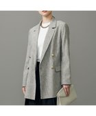 【自由区/JIYU-KU】の【洗える】シルクネップツイード ジャケット グレー|ID: prp329100004643851 ipo3291000000033503411