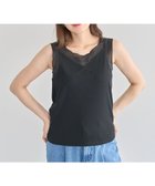 【グリーンパークス/Green Parks】の・SUGAR SPOON シアー切替タンクトップⅡ Black|ID: prp329100004643860 ipo3291000000033819391