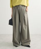 【グリーンパークス/Green Parks】の・SUGAR SPOON カーブタックパンツⅡ Gray Beige|ID: prp329100004643868 ipo3291000000033503532